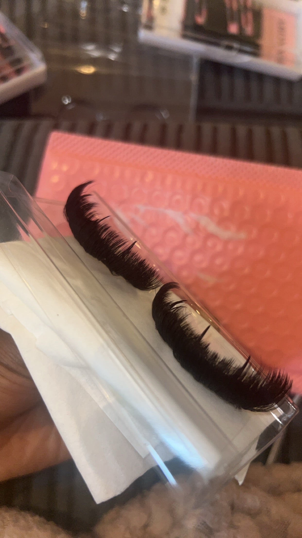 Handmade Mega Volume Minxx Strip Lashes - C Curl with Spikes