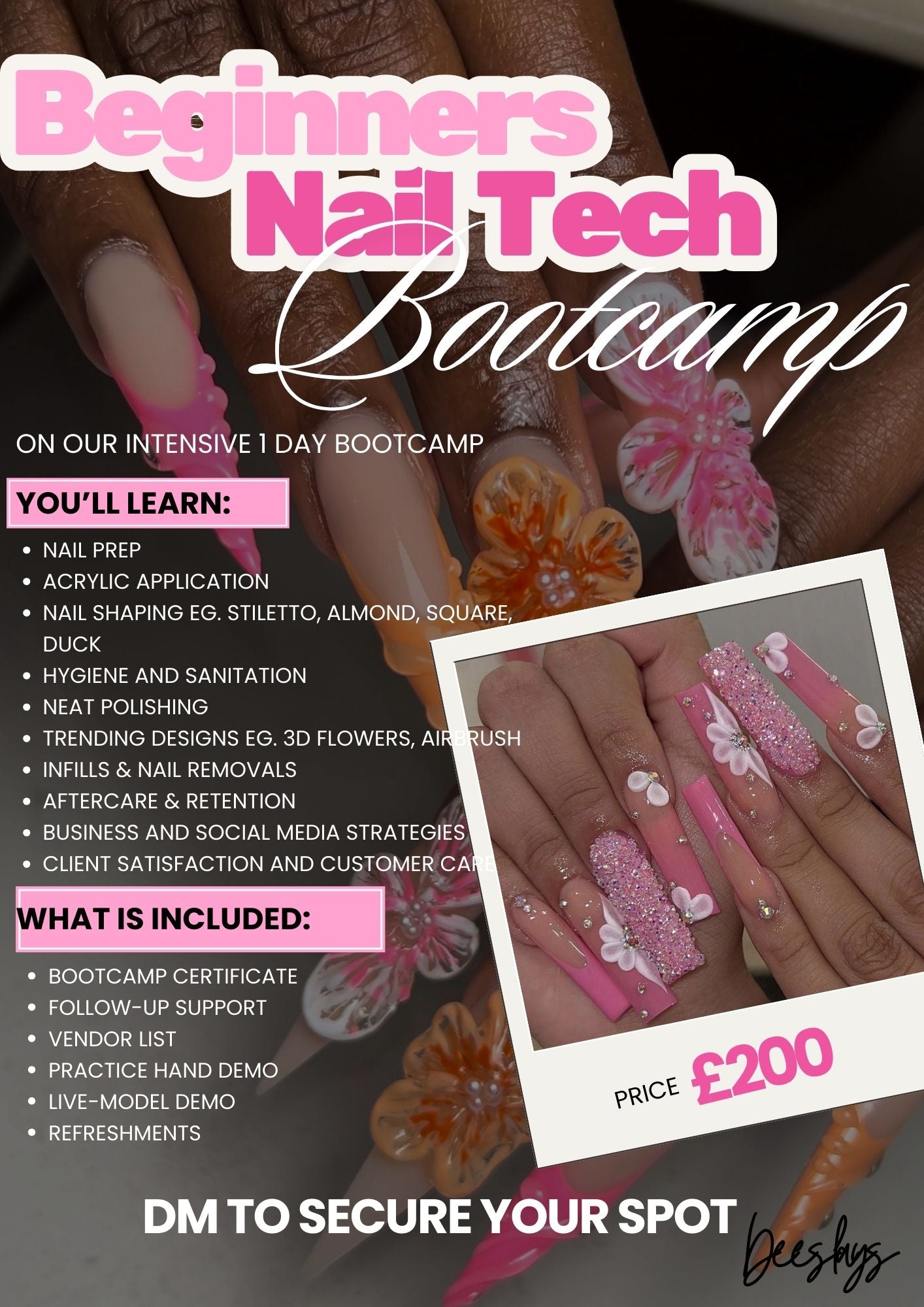 Acrylic Nail Training Bootcamp for Beginners